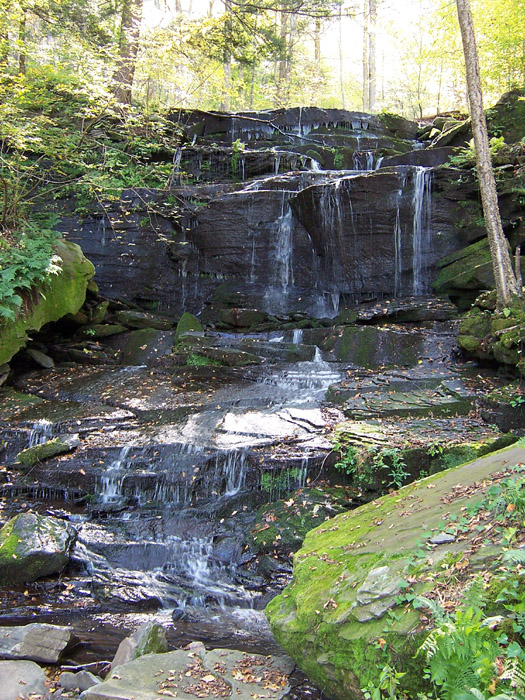 waterfall in the boonies