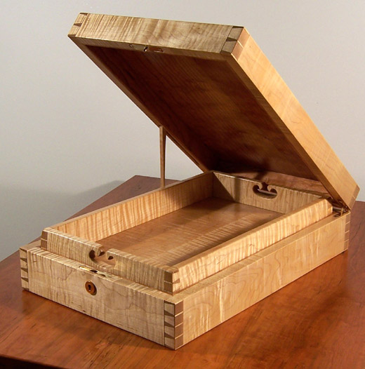 maple desk box